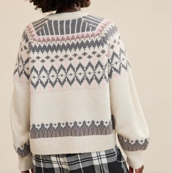 Aerie Classic Cardigan - Natural - Medium - Picture 3 of 6